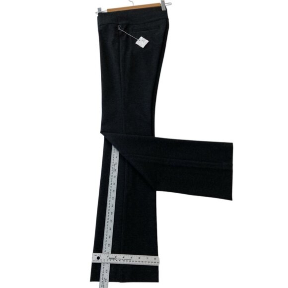 Ecru stylish pull on flattering trouser pants quality jersey fake pockets small - Picture 13 of 13